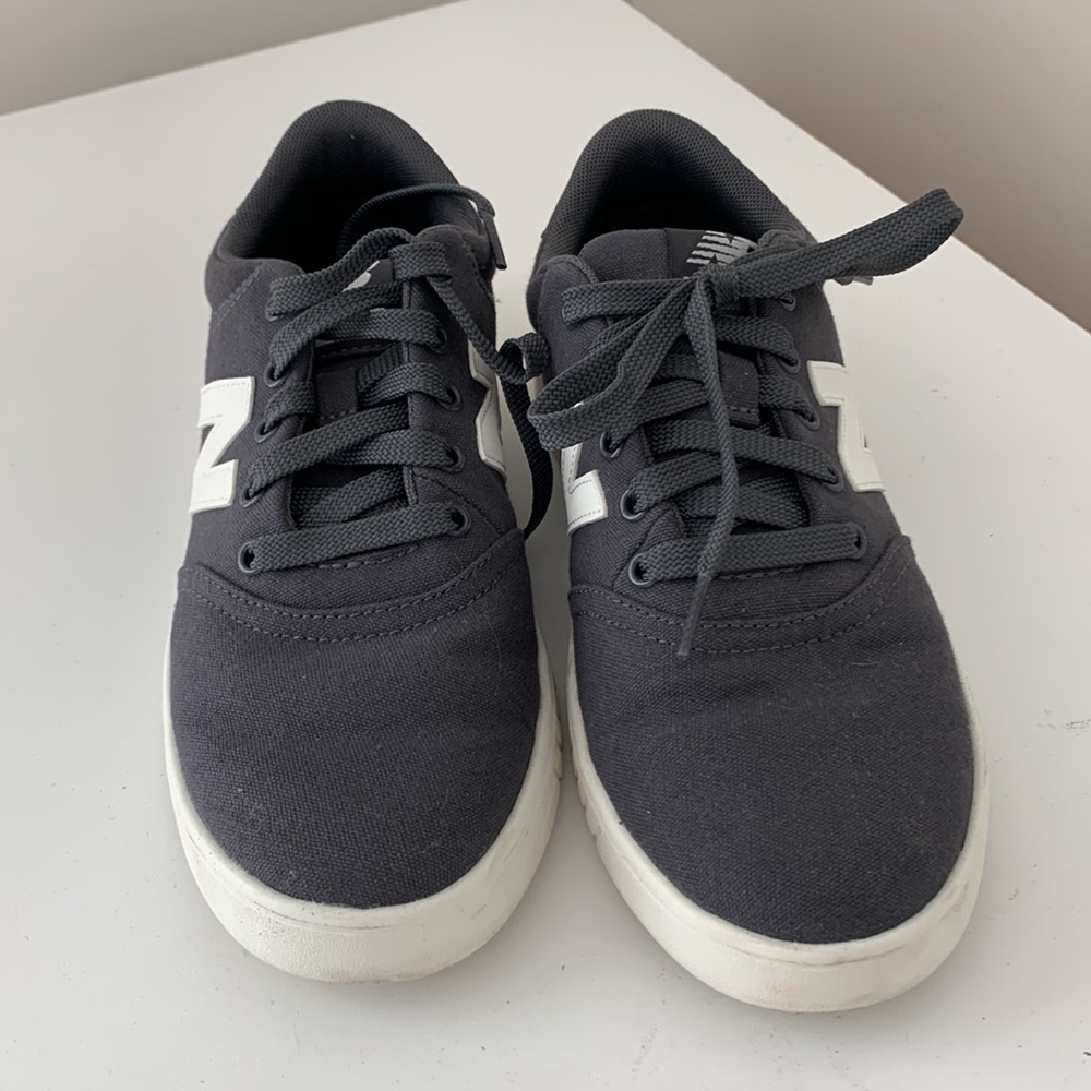 New Balance Grey And White Sneakers Gem